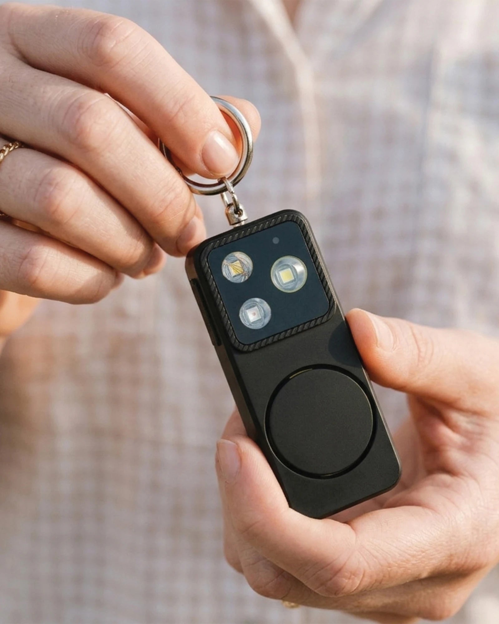 Alarme personnelle ABS recyclé GuardBuddy à personnaliser - 8
